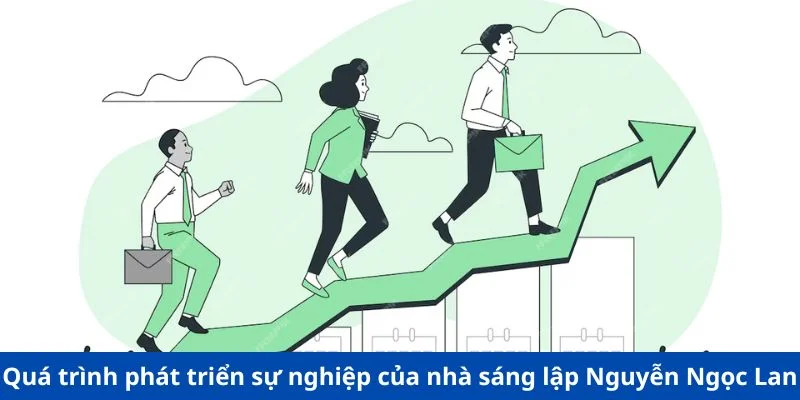 Quá trình phát triển sự nghiệp của nhà sáng lập Nguyễn Ngọc Lan